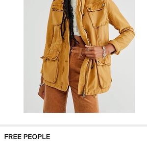 Free People military jacket